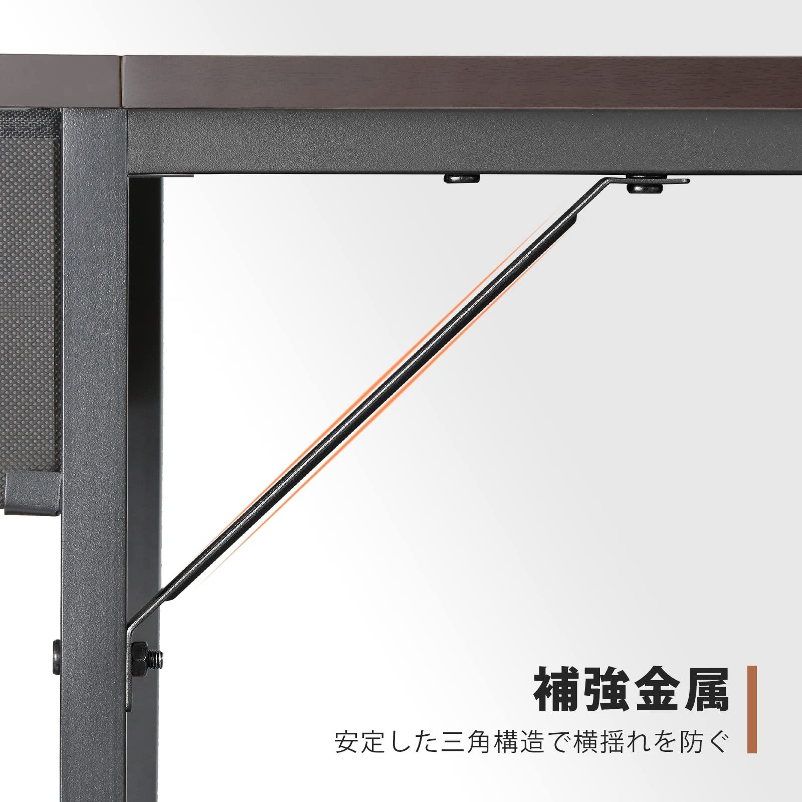 【在庫セール】デスク 机 pcデスク パソコンデスク 幅100cm 布製引き出し 楽天市場】☆ポイント5倍☆幅100 デザイン 引き出し パソコンデスク