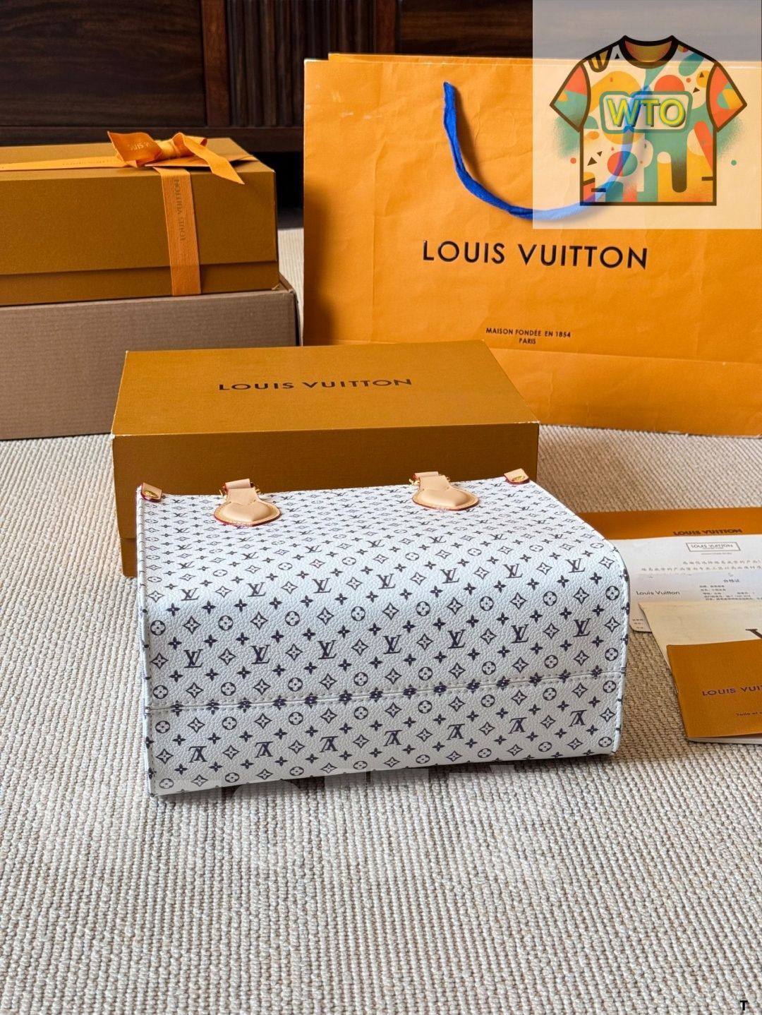 プリントジャングルバッグ-WTO輸入-SJG