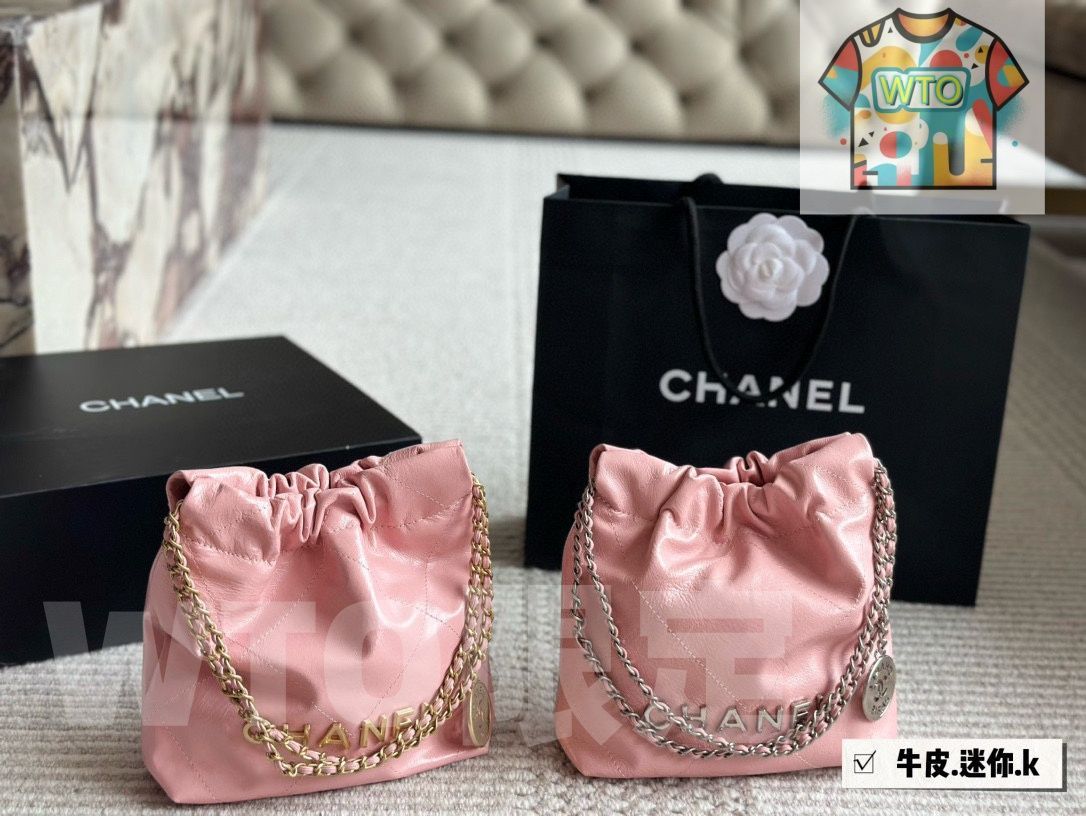  WTO通販 Chanel Mini 22 Bag ミニツツバッグ サイズ -WTO輸入-EBO 90 トートバッグ バッグ