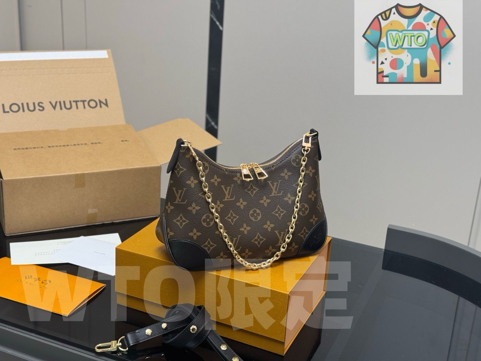 WTO通販 LV Vintage Croissant Bag ヴィンテージ クロワッサンバッグ-WTO輸入-TVJ 95