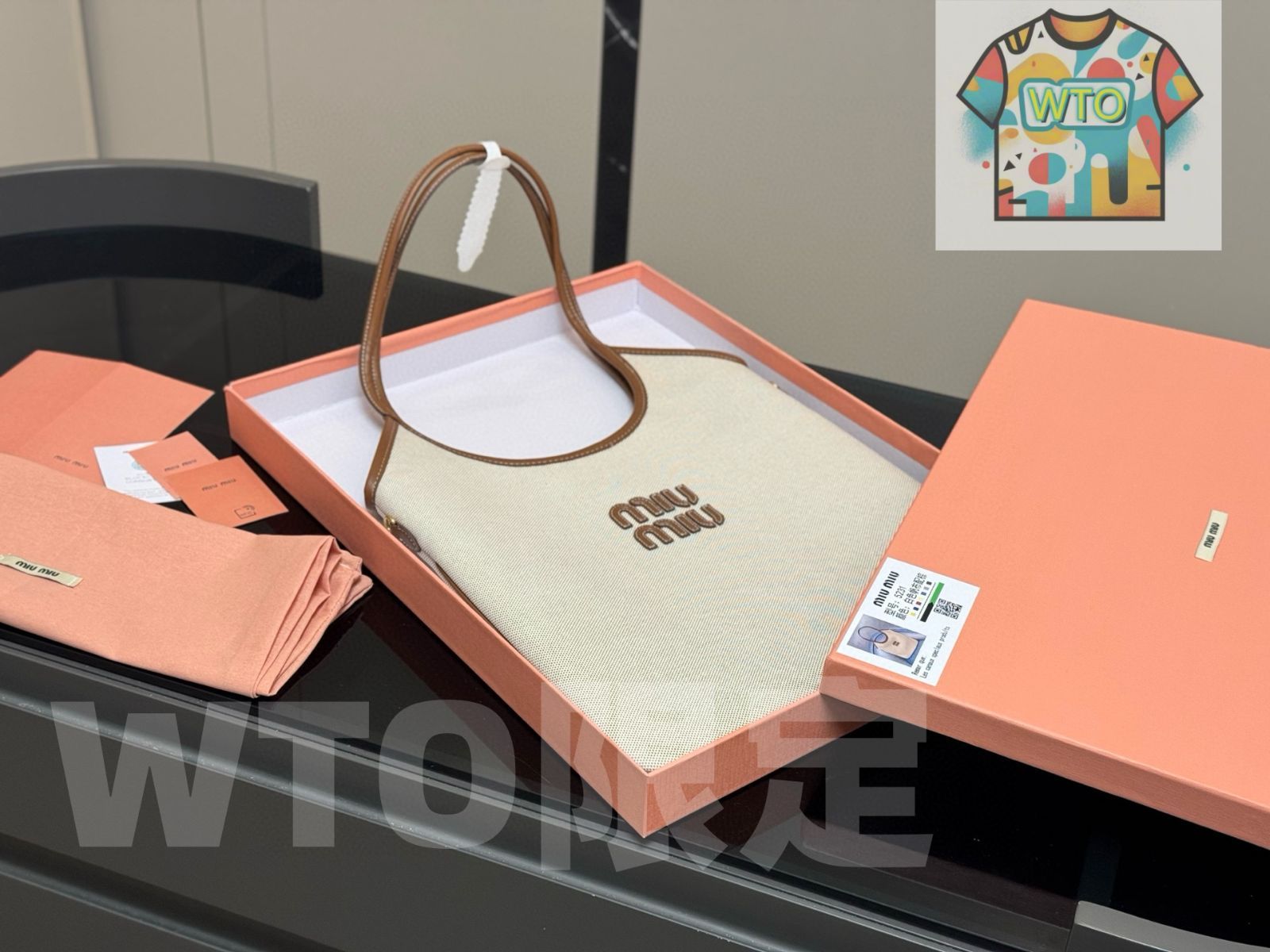 WTO通販 miumiu Tote Bag ミュウミュウ ニュートートバッグ WTO輸入 KAS 16