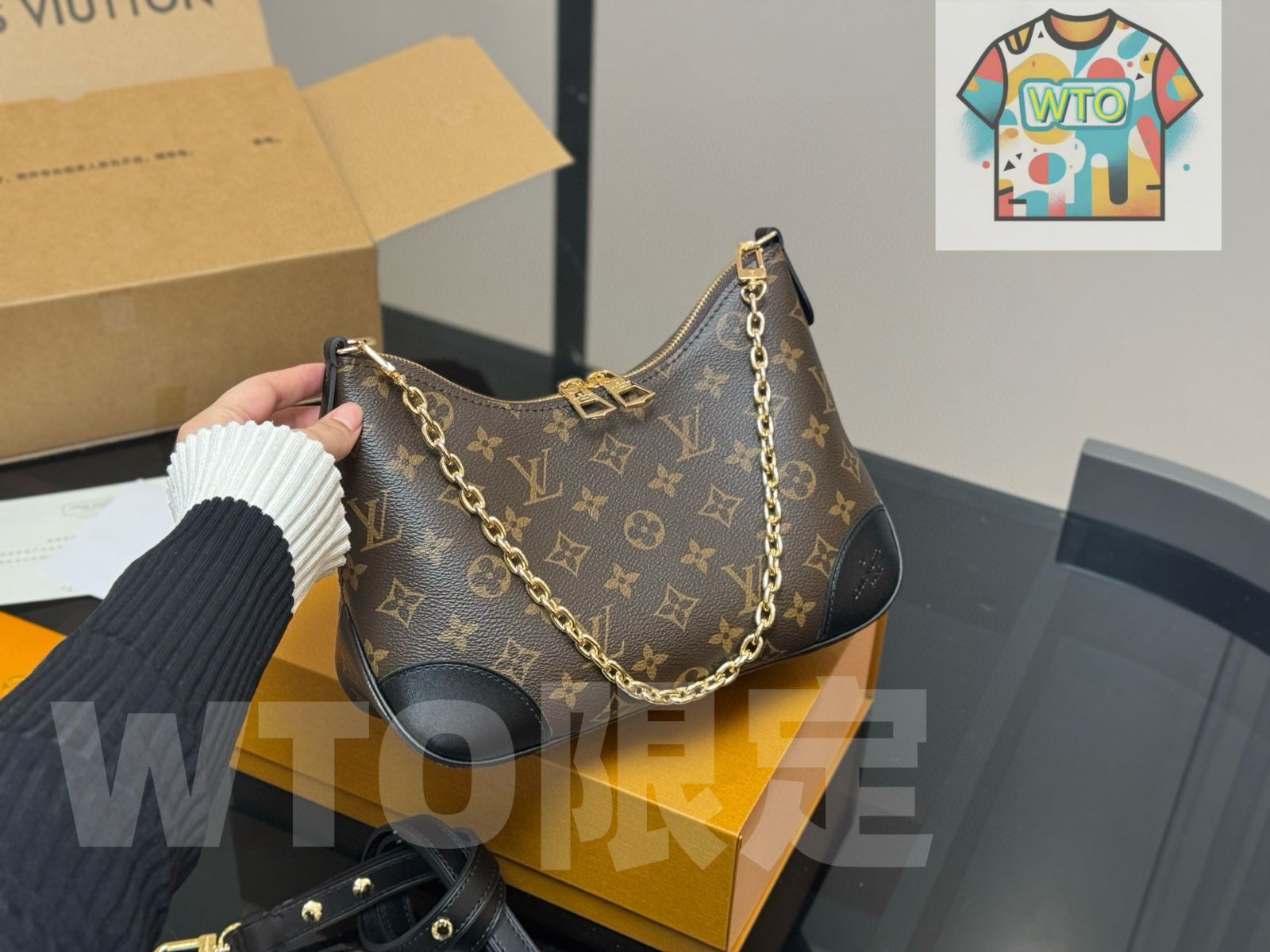 WTO通販 LV Vintage Croissant Bag ヴィンテージ クロワッサンバッグ-WTO輸入-TVJ 95