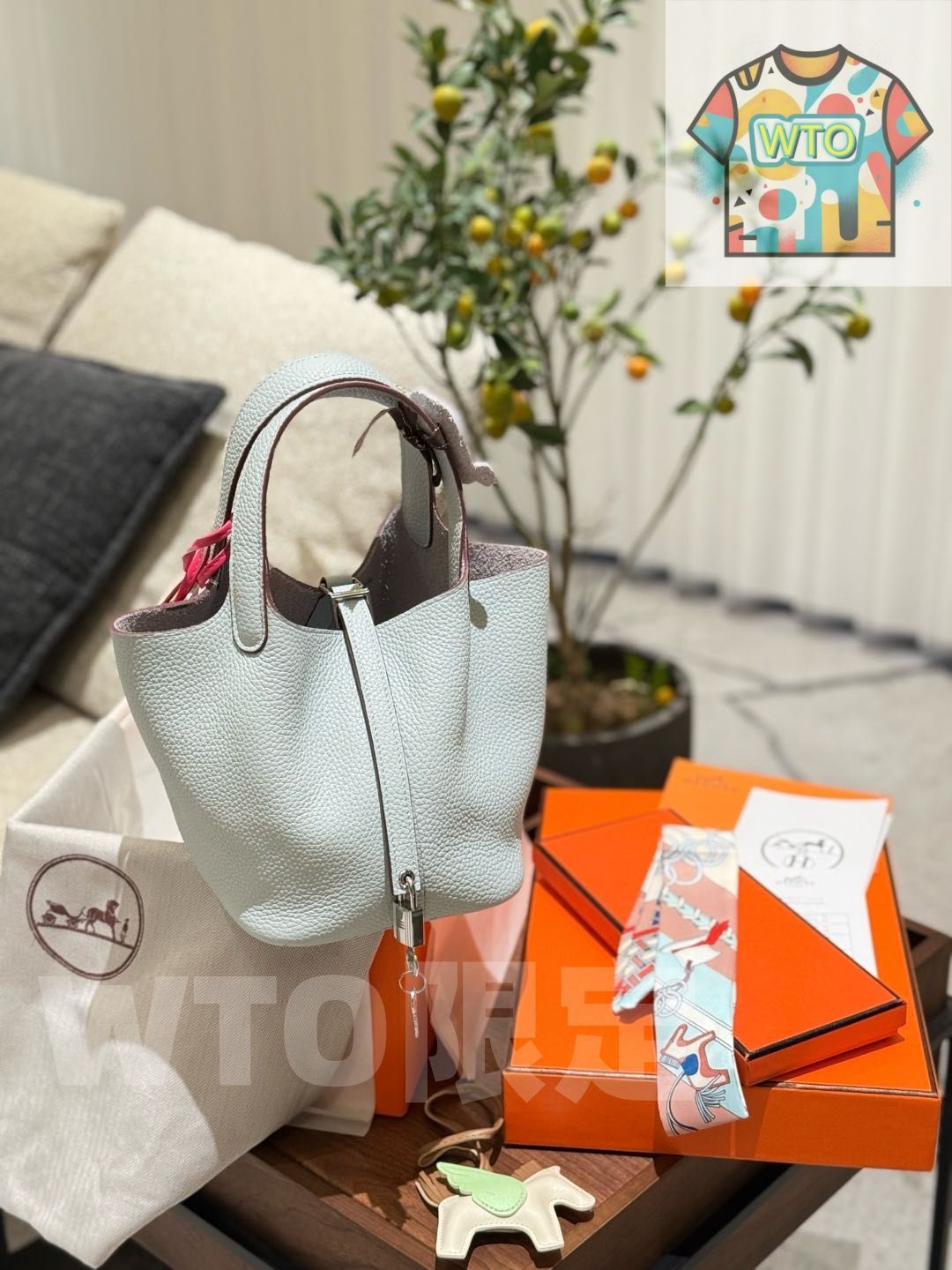 WTO通販 Herm s Picotin Lock 18 cm バーガス 全 -WTO輸入-IOM 97