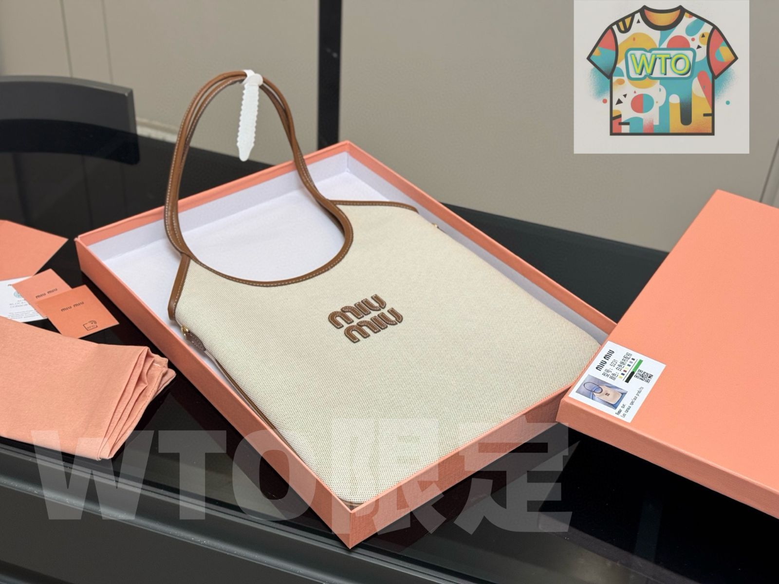 今日 miumiu Tote Bag ミュウミュウ ニュートートバッグ WT 0輸入 軽量設計 長持ち