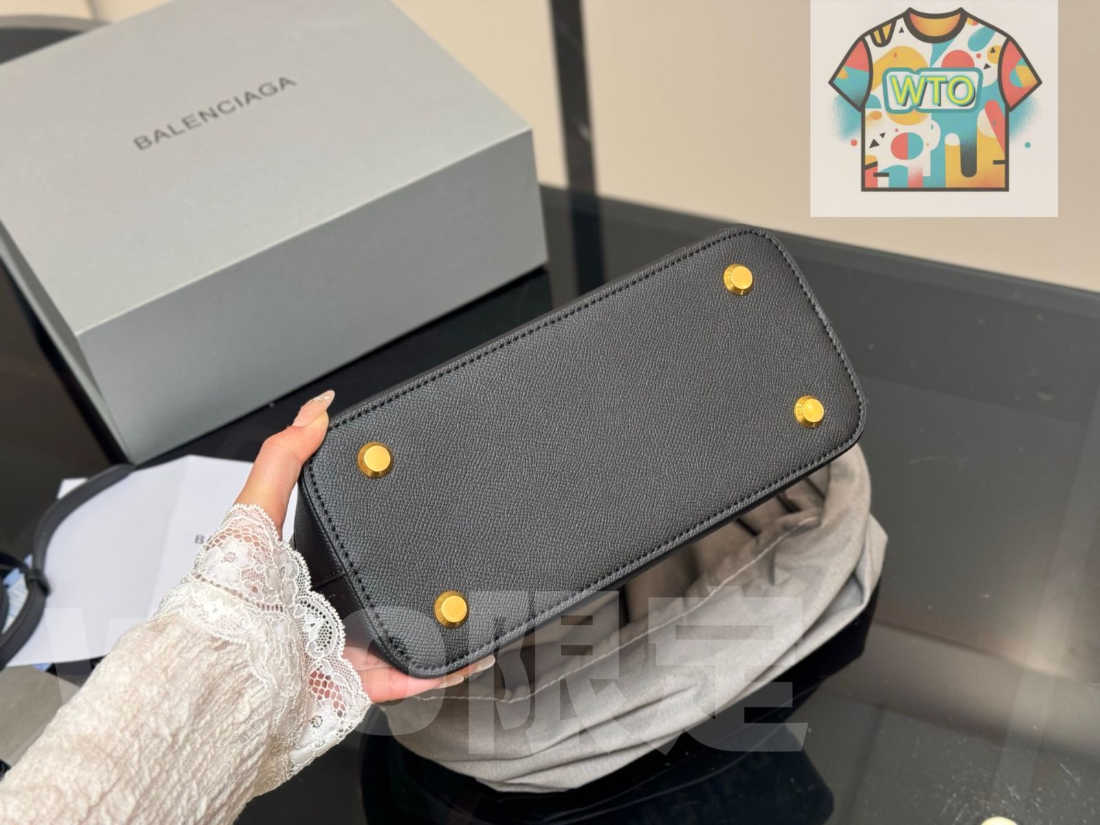 今日 Shell Bag バレンシアガ ニューシェルバッグ-WTO輸入4