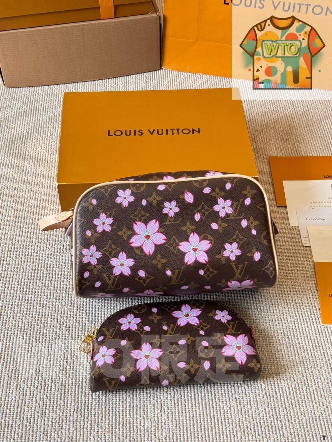  今日 LV Hand Carry Cosmetic Bag ハンドキャリー化粧バッグ-WTO輸入4 トートバッグ バッグ