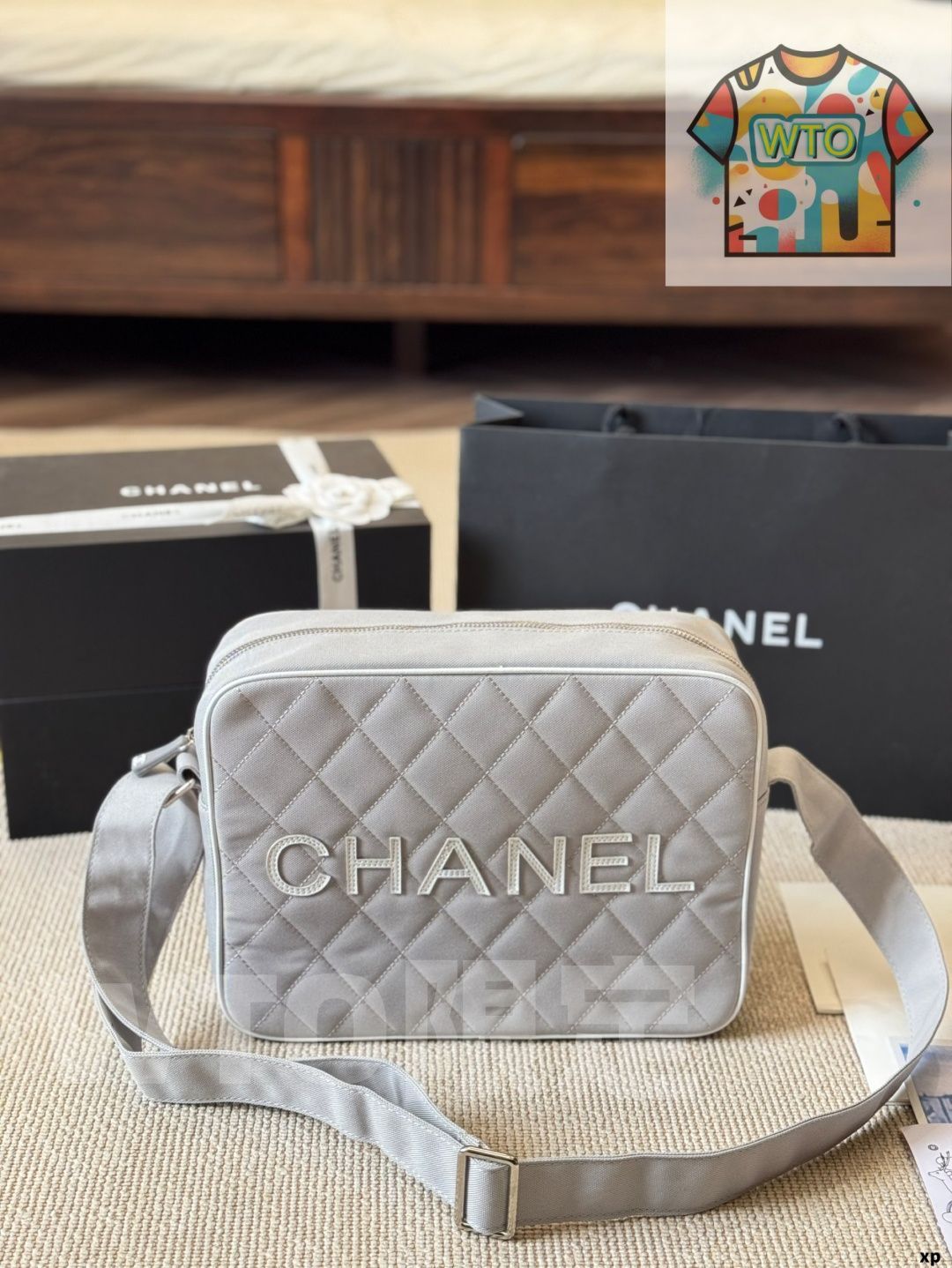 WTO通販 Chanel Vintage Fitness Sports Bag - 24 Ss Camera ヴィンテージフィットネススポーツバッグ カメラバッグ-WTO輸入-GTE 64