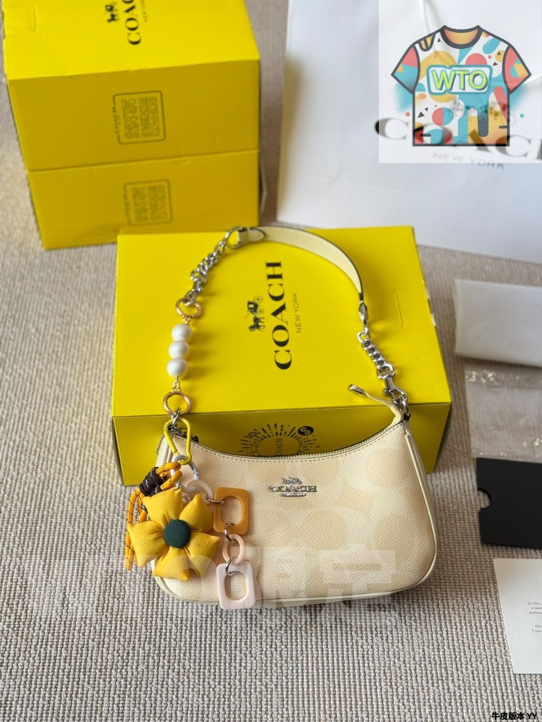 WTO通販 Coach Teri アンダーアームバッグ ビッグマージャンアップグレードバージョン WTO輸入 KNJ 39