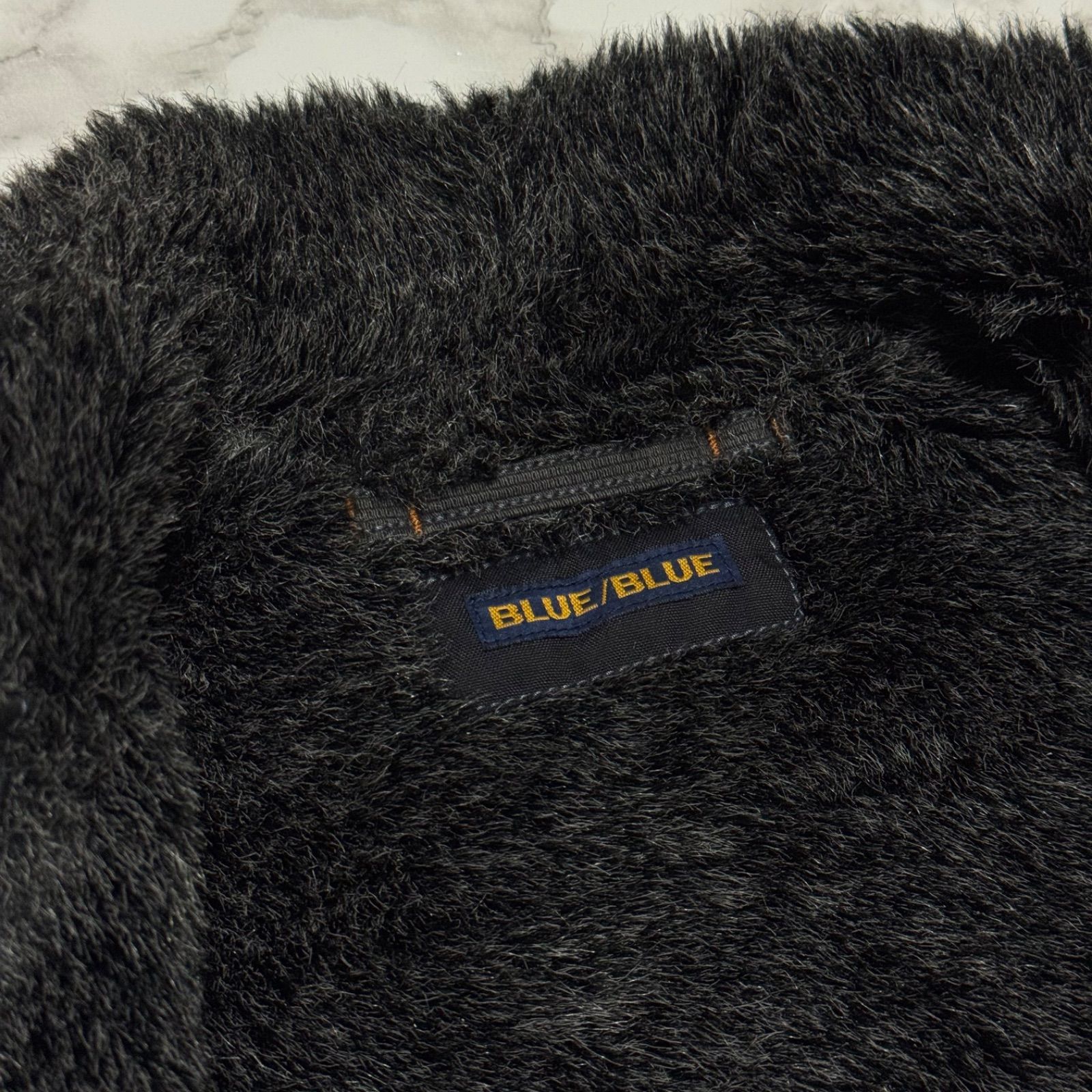 トレンド BLUE BLUE hollywood ranch market ブルーブルー 商品名 ジャーマンクロス N-1 デッキジャケット ミリタリー ボア ジャケット ブルゾン ODELLYA_COM