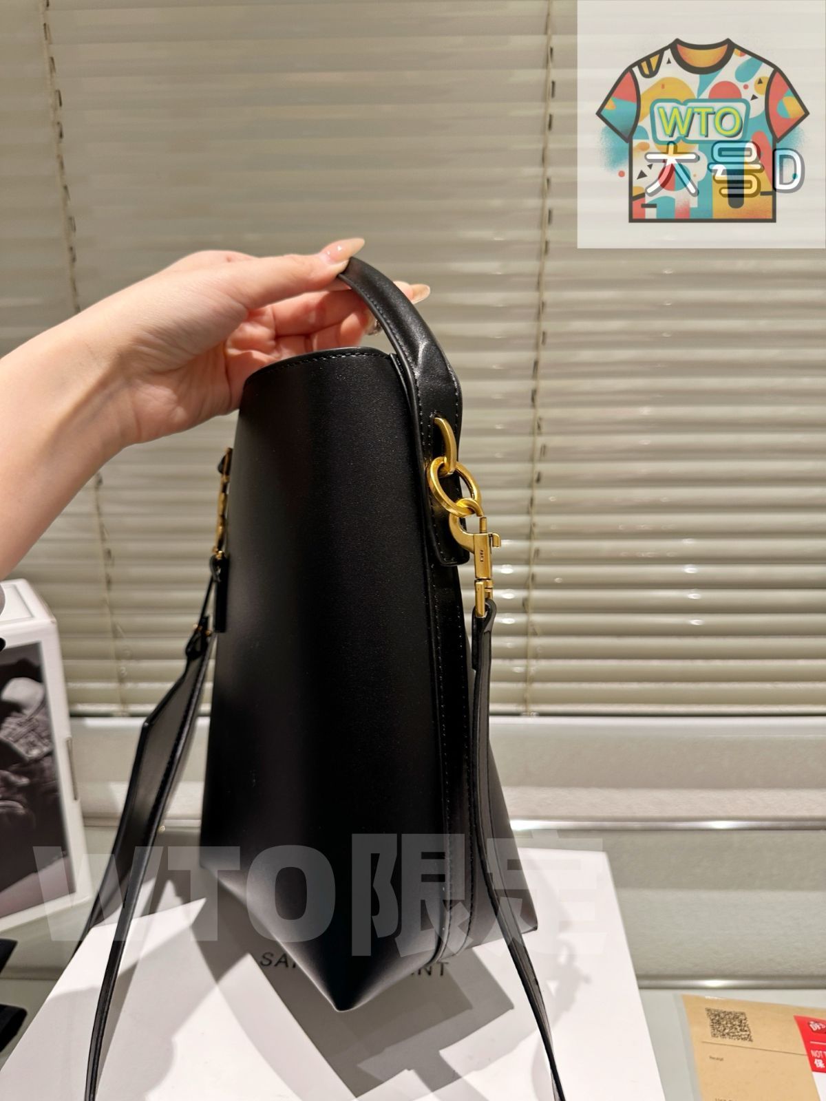 Bag ブラックゴールド