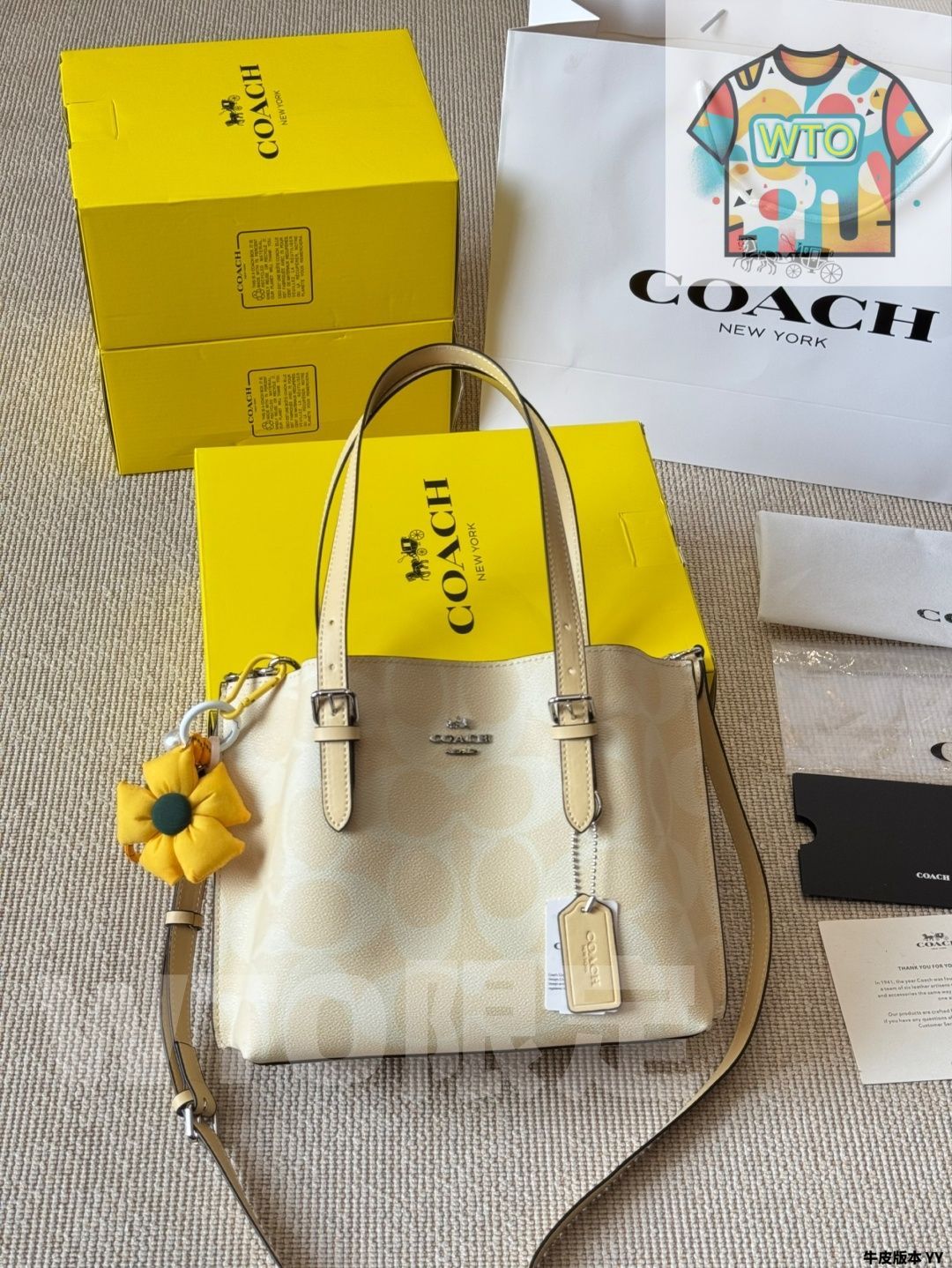 WTO通販 Coach Mollie 25 Tote Bag モリー トートバッグ WTO輸入 ASH 79
