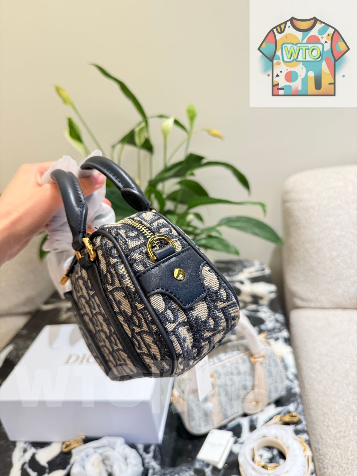  今日 DIOR D-Vibe East-West ミニバッグ 2025 SS-WTO輸入4 トートバッグ バッグ