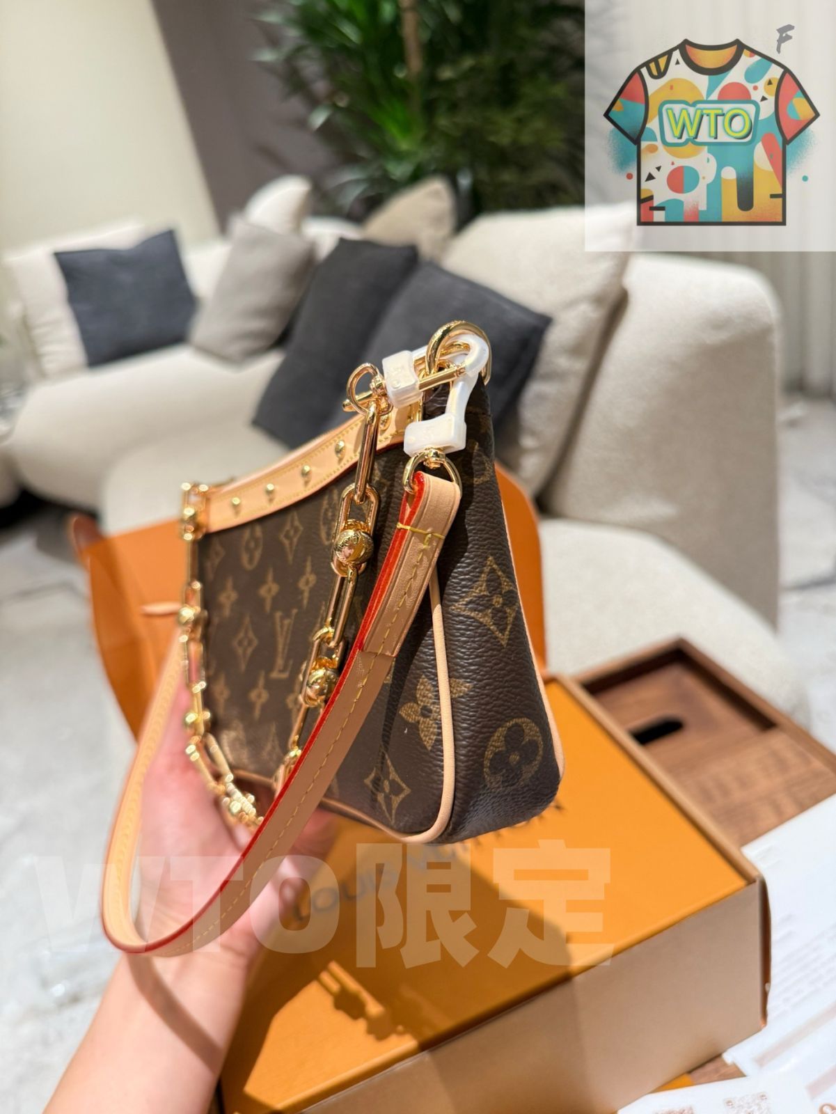 WTO通販 Takashi Murakami x Monogram マージャンバッグ 2025 Collaboration-WTO輸入-ZGW 33