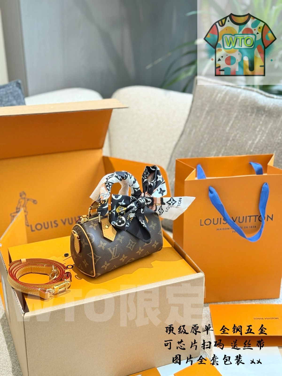 WTO通販 LV Speedy Nano Pillow Bag Monogram-WTO輸入-IJH 10