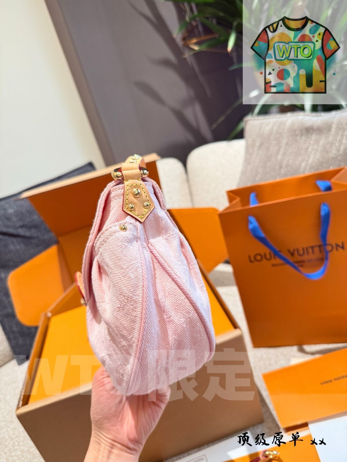  今日 Vintage Denim バッグ ヴィンテージ デニム ハンドバッグ-WTO輸入4 トートバッグ バッグ