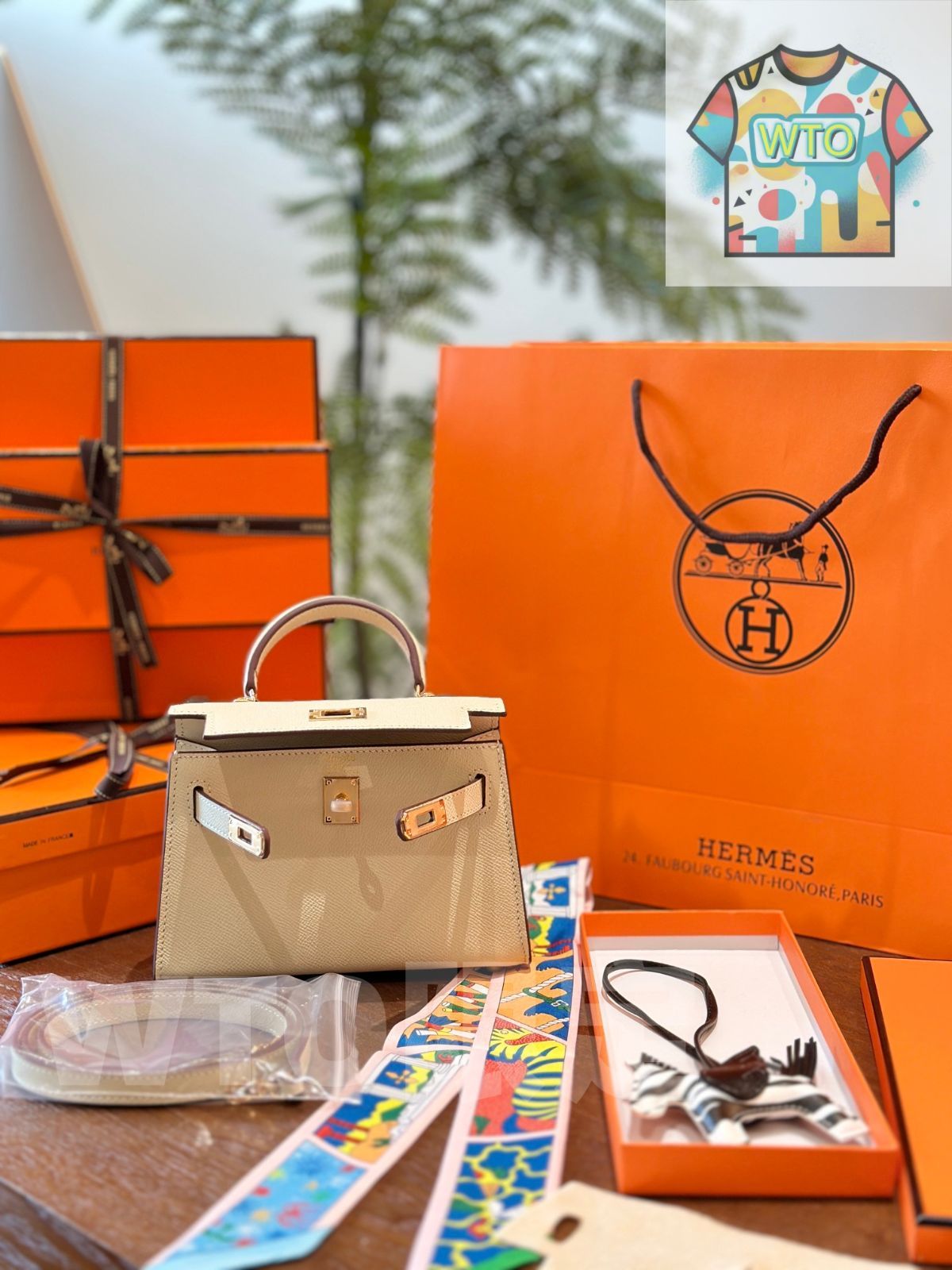  WTO通販 Herm s Mini Kelly ミニ ケリー 2 nd アップグレード レザー-WTO輸入-QDA 72 トートバッグ バッグ