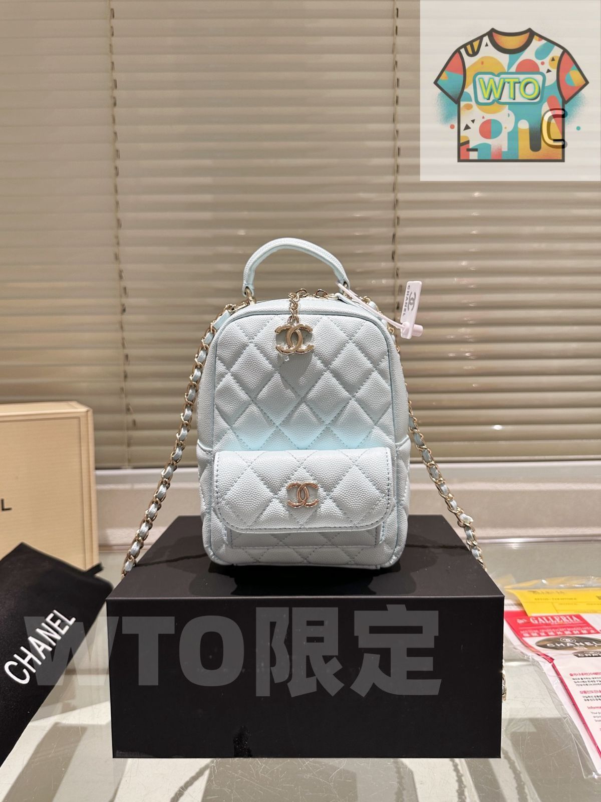 WTO通販 Chanel Super Mini ダブルショルダーバッグ-WTO輸入-DRA 28 トートバッグ バッグ キッズファッション小物