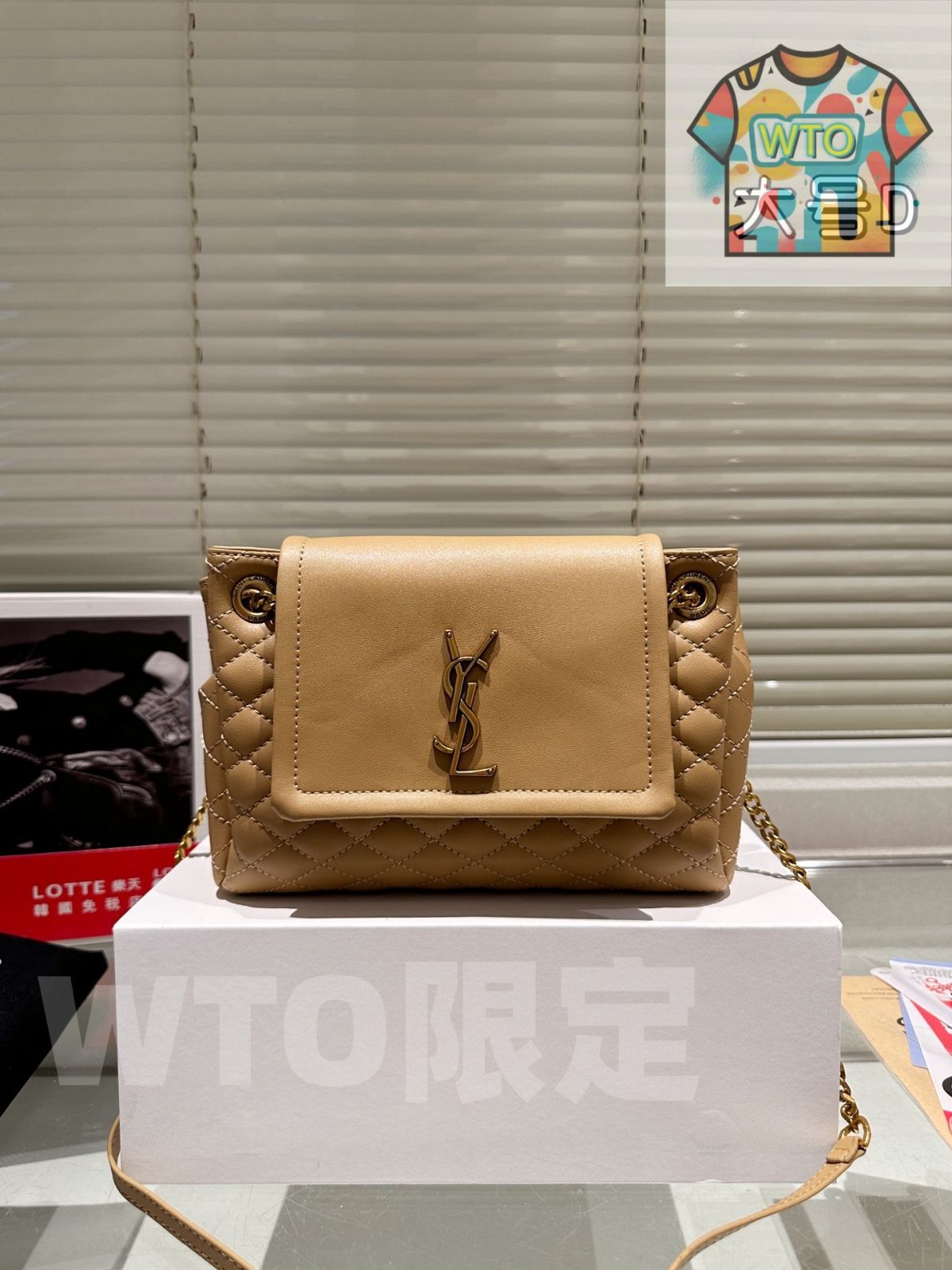  WTO通販 YSL Monogram Nolita Handbag モノグラム ノリータ ハンドバッグ-WTO輸入-POX 56 トートバッグ バッグ
