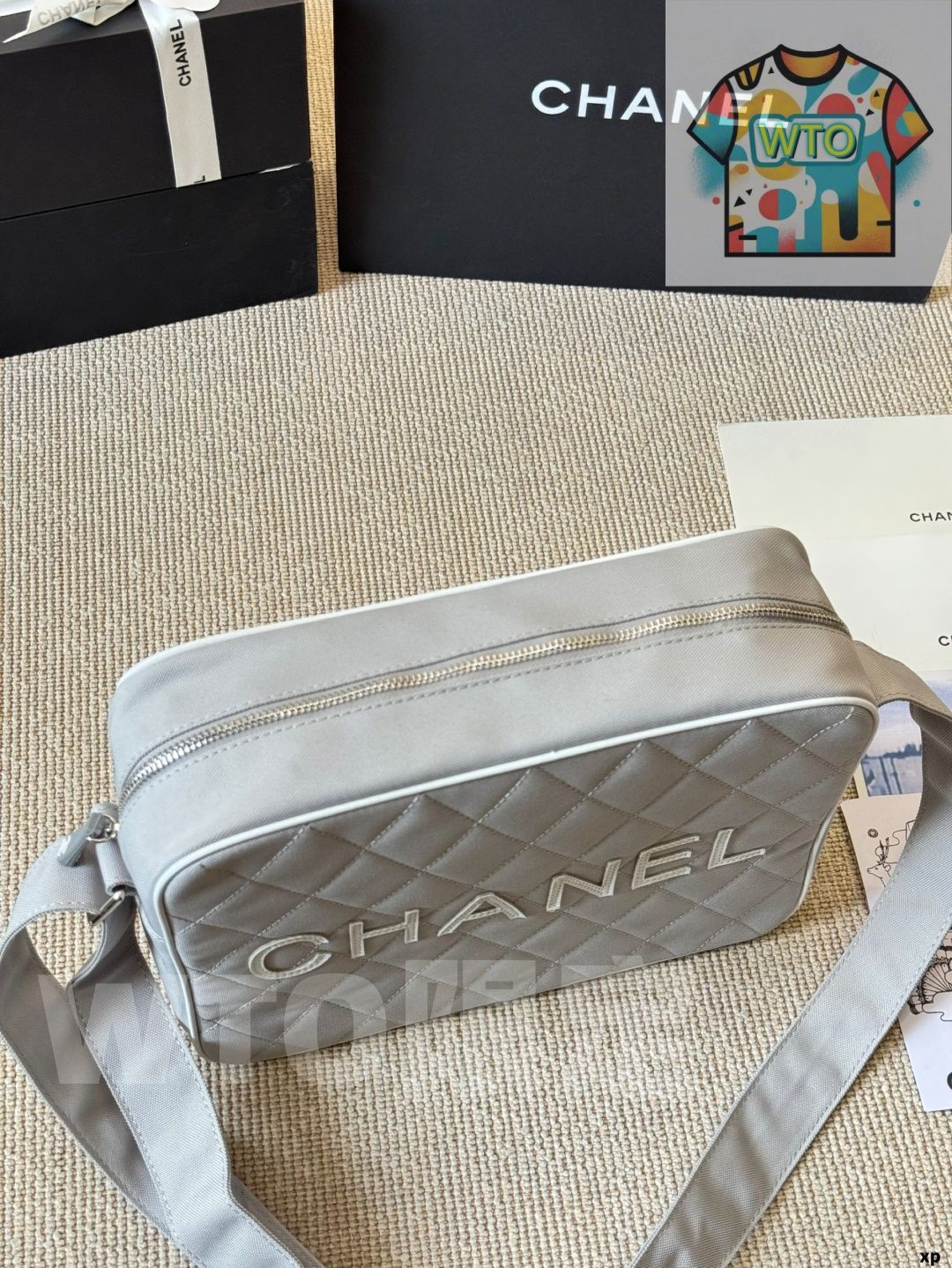 今日 Chanel Vintage Fitness Sports Bag - 24 Ss Camera ヴィンテージフィットネススポーツバッグ カメラバッグ-WTO輸入4