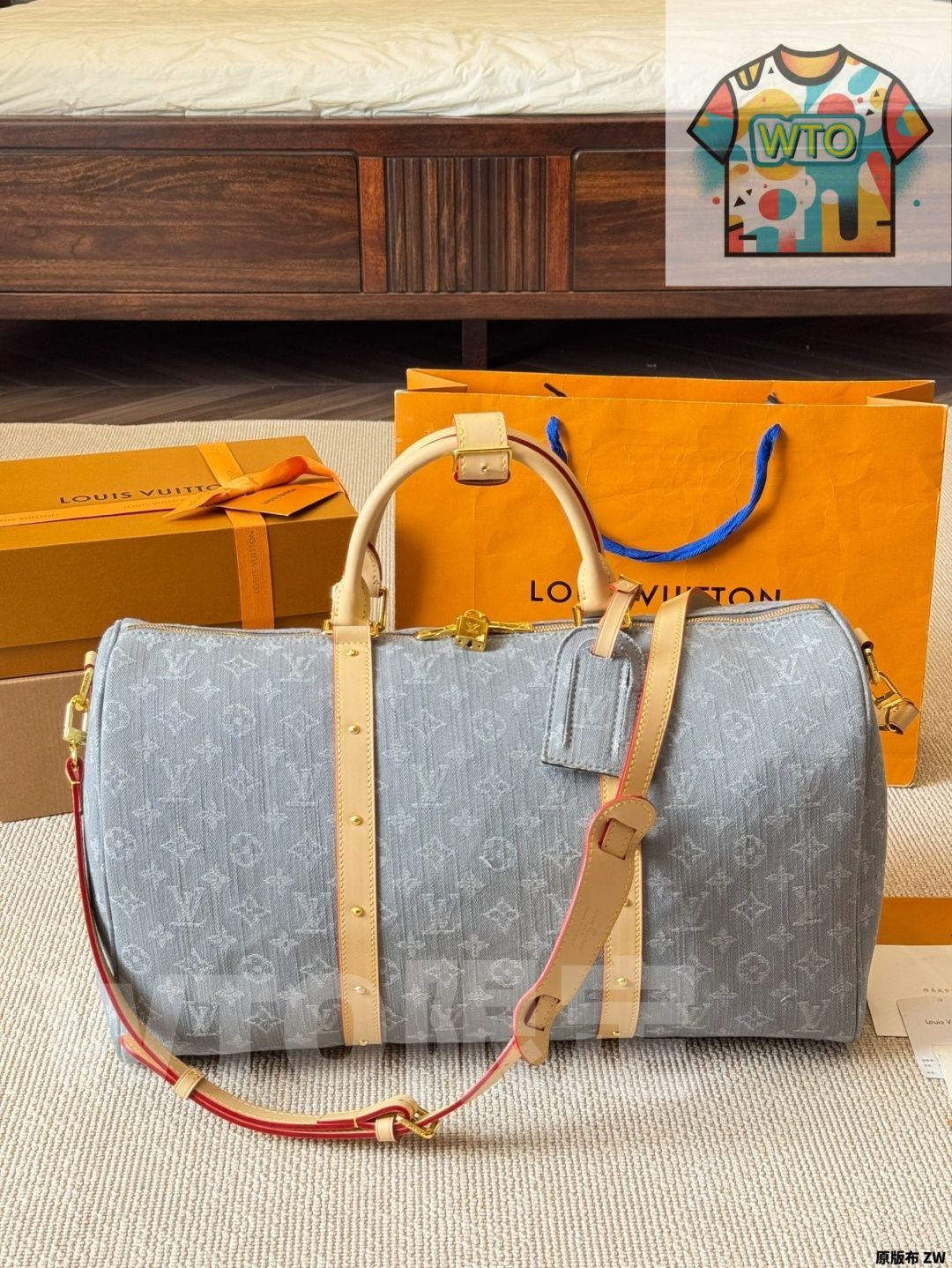 今日 LV Keepall Bandouli re 45 ヴィンテージ トラベルバッグ-WT 0輸入