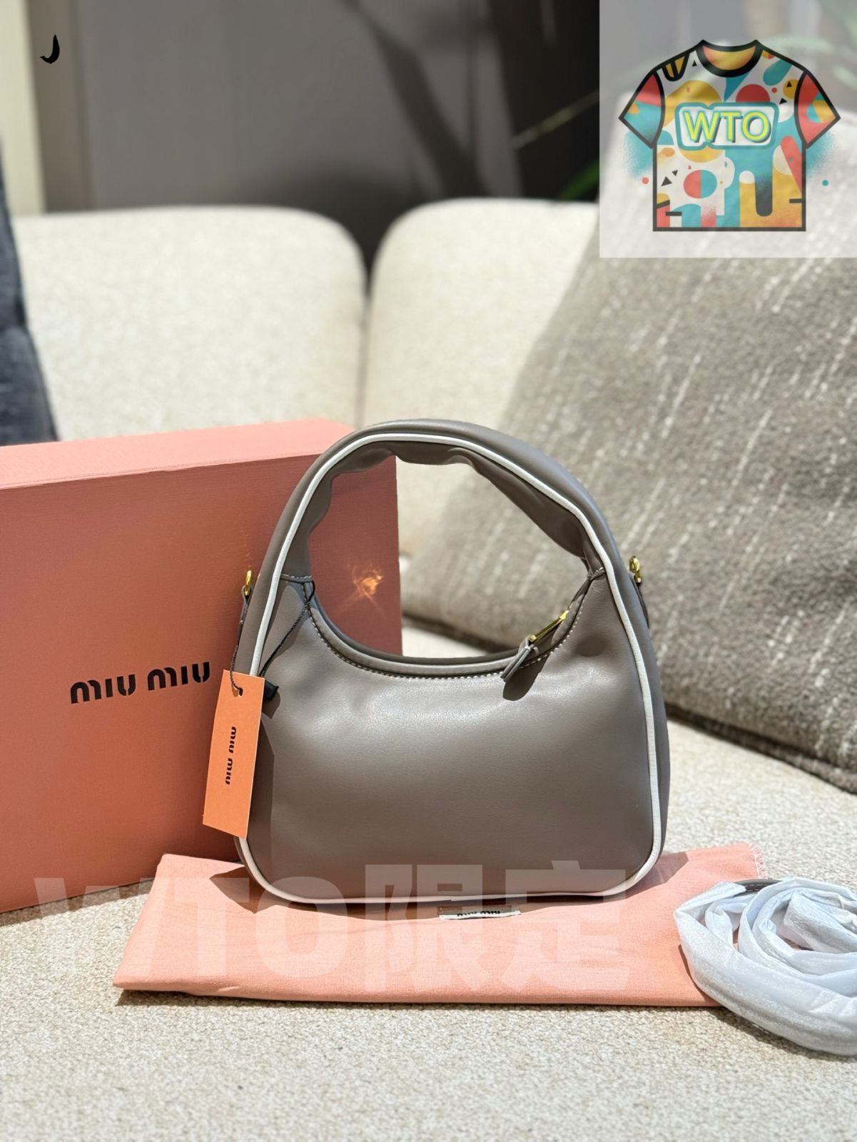  WTO通販 Miu 2025 Bags クラシック - トレンドモデル-WTO輸入-JPB 90 トートバッグ バッグ