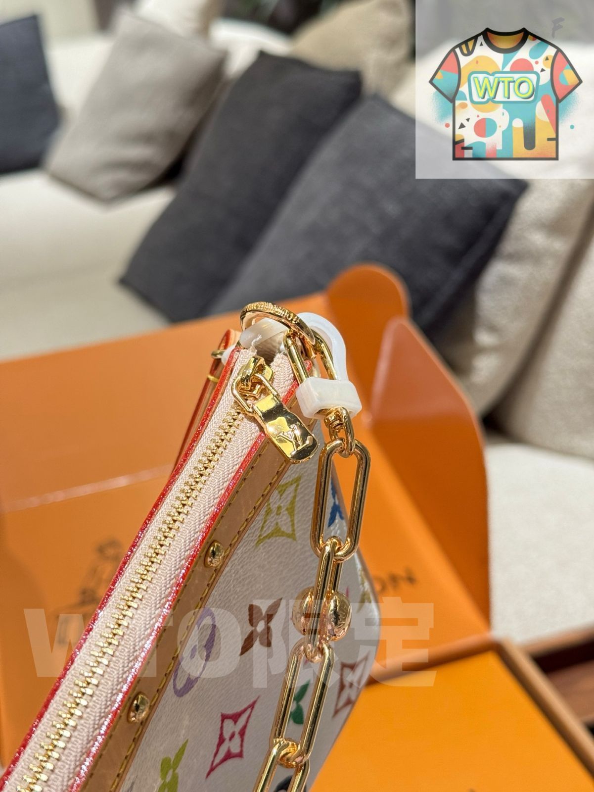  WTO通販 Takashi Murakami x Monogram マージャンバッグ 2025 Collaboration-WTO輸入-HYG 99 トートバッグ バッグ