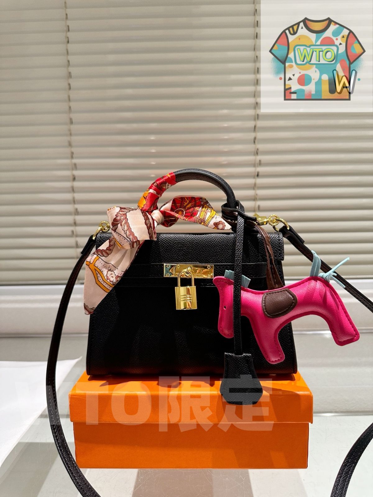 今日 Herm s Kelly Bag 折りたたみギフトボックス付き WTO輸入4