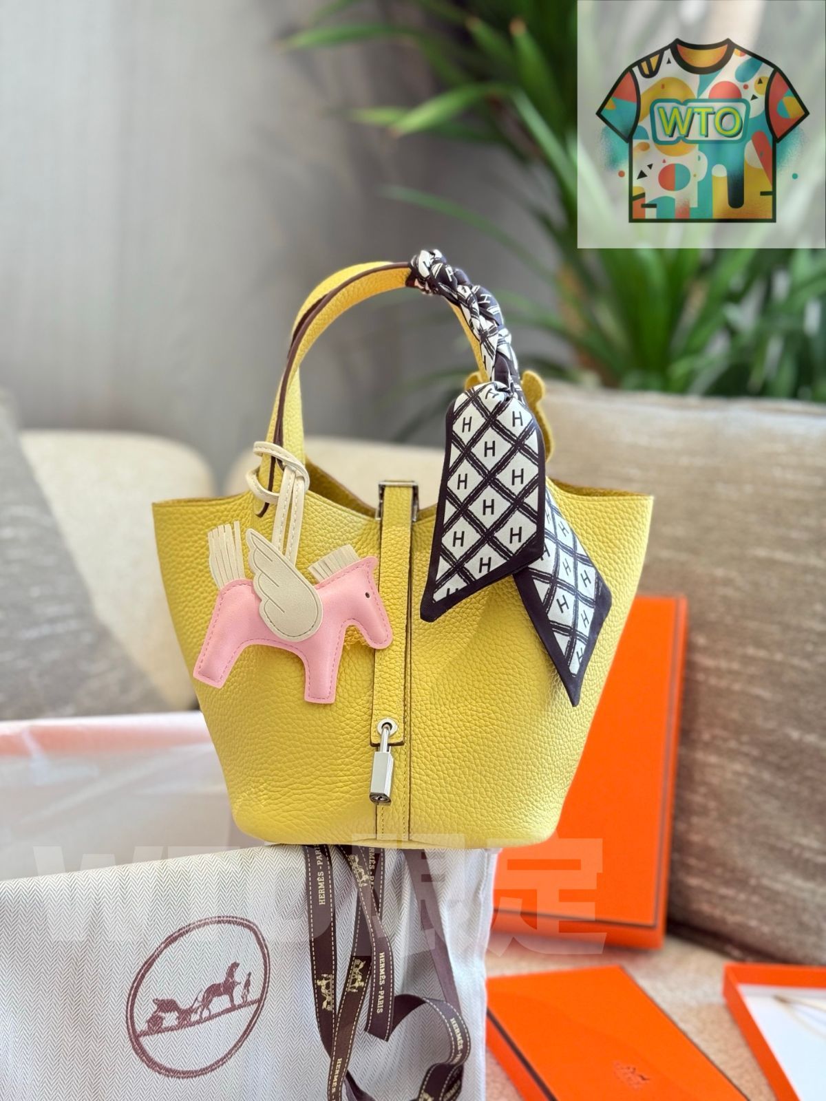  WTO通販 Herm s Picotin Lock 18 cm 菜籃子 全 -WTO輸入-WWH 02 トートバッグ バッグ