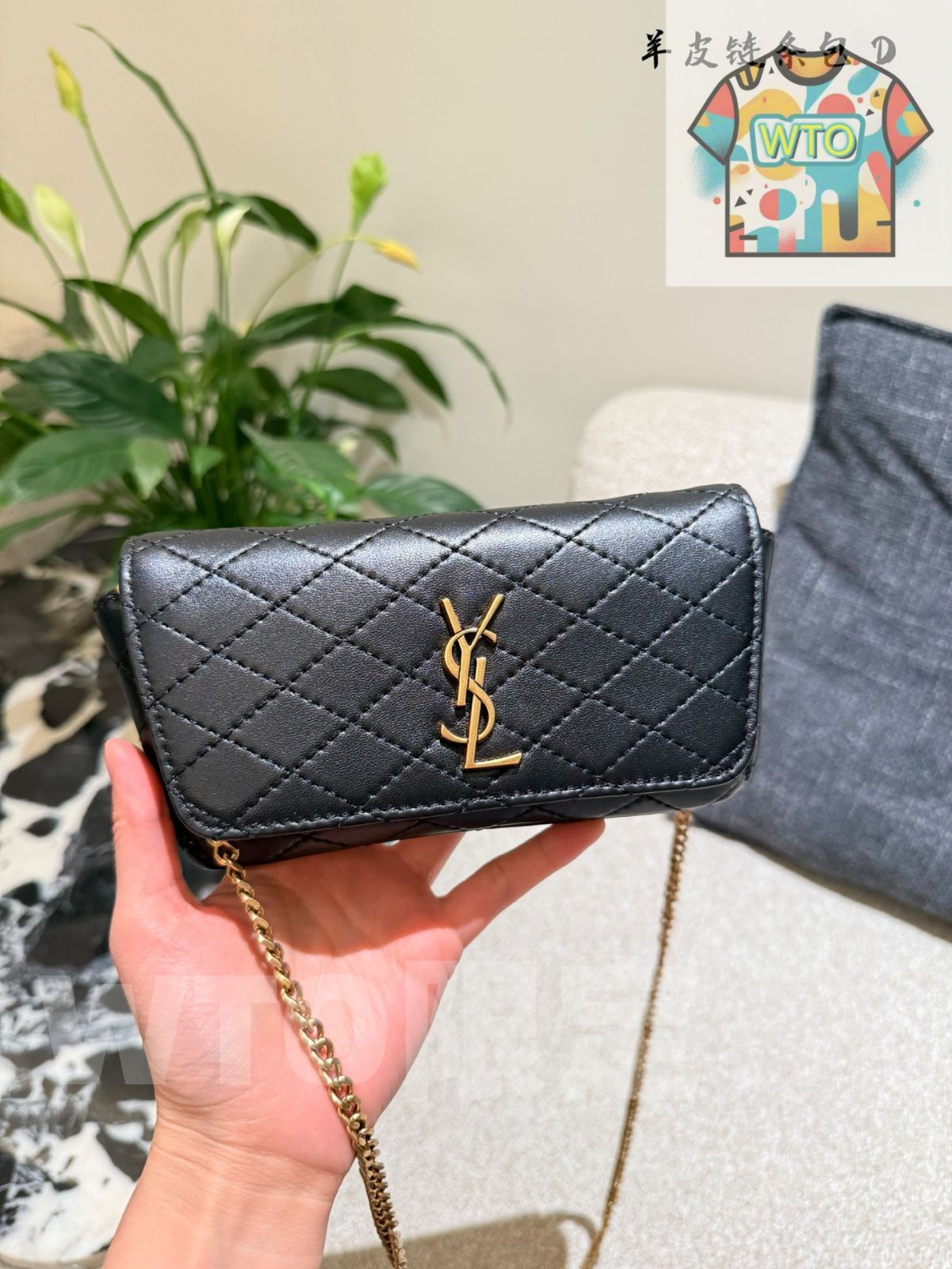WTO通販 YSL Gaby モバイルフォン サングラスバッグ 2025 Model-WTO輸入-JHQ 00