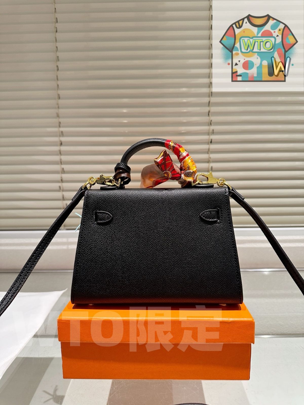 今日 Herm s Kelly Bag 折りたたみギフトボックス付き-WTO輸入4