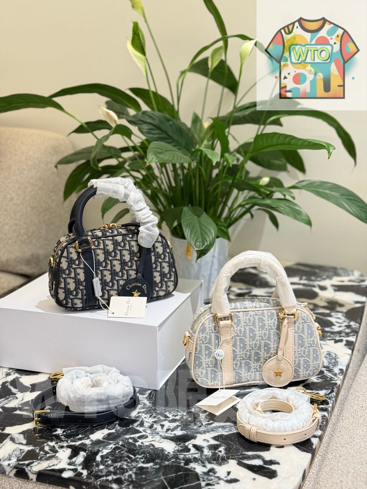 WTO通販 DIOR D Vibe East West ミニバッグ 2025 SS WTO輸入 SWD 03