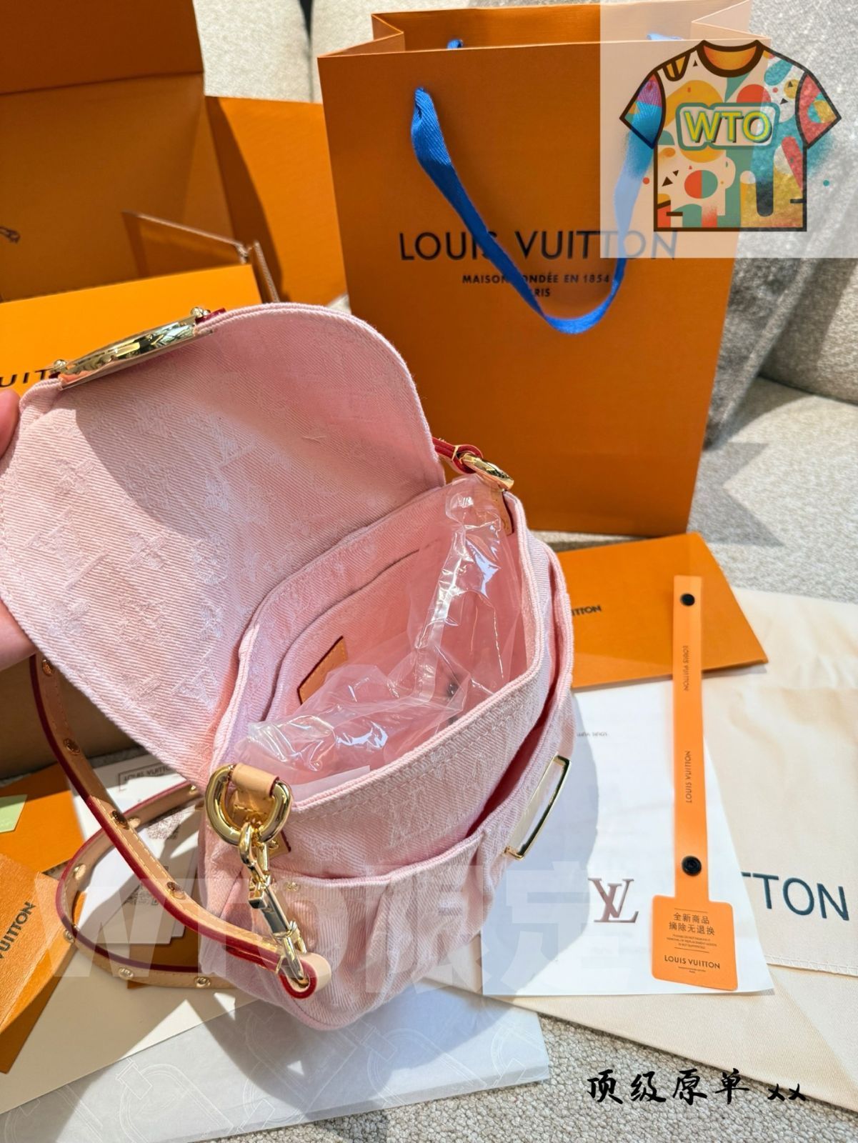 デニム ハンドバッグ-WTO輸入4