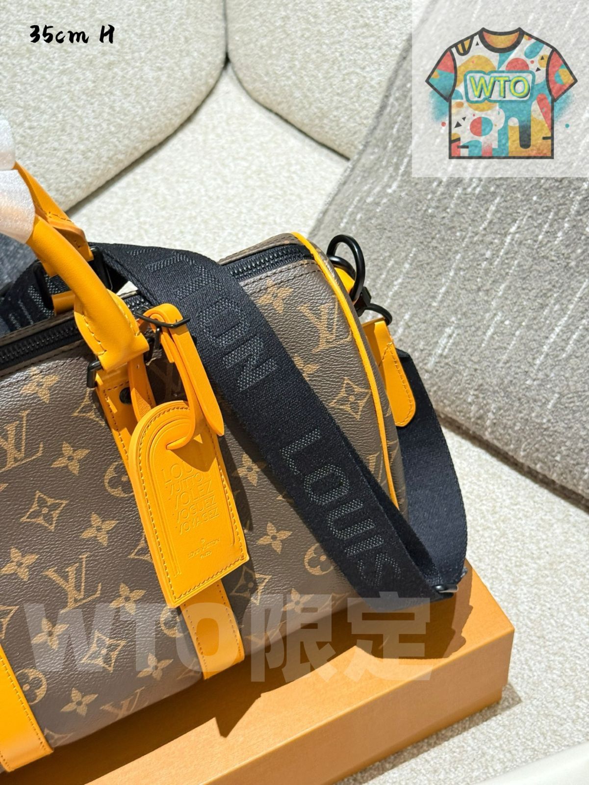 WTO通販 Louis Vuitton Keepall キーパール 35 モノグラム イエロー-WTO輸入-TXQ 28