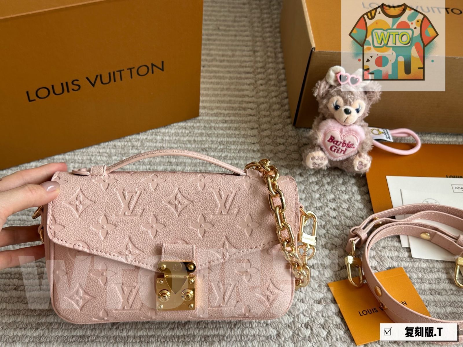 WTO通販 L Metis ミニメールバッグ サクラピンク WTO輸入 KZZ 67