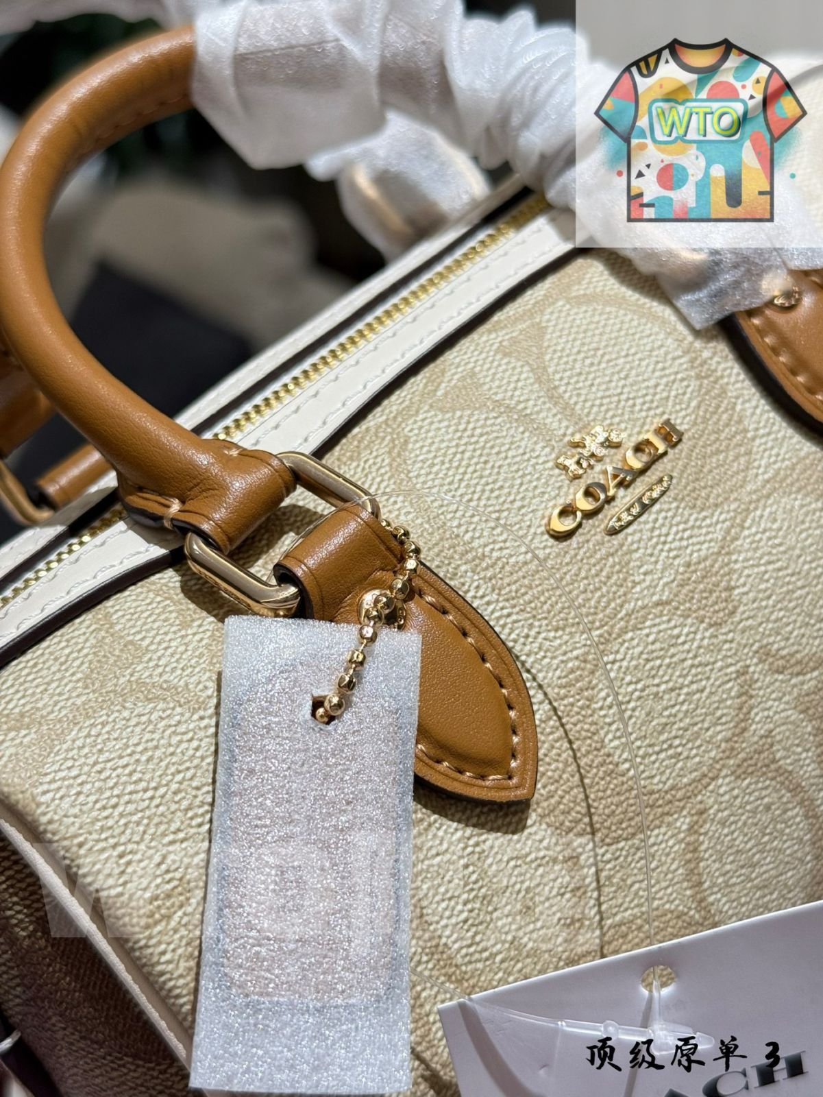 WTO通販 Coach Rowan ミニボストンバッグ 2025 Model-WTO輸入-GZL 08