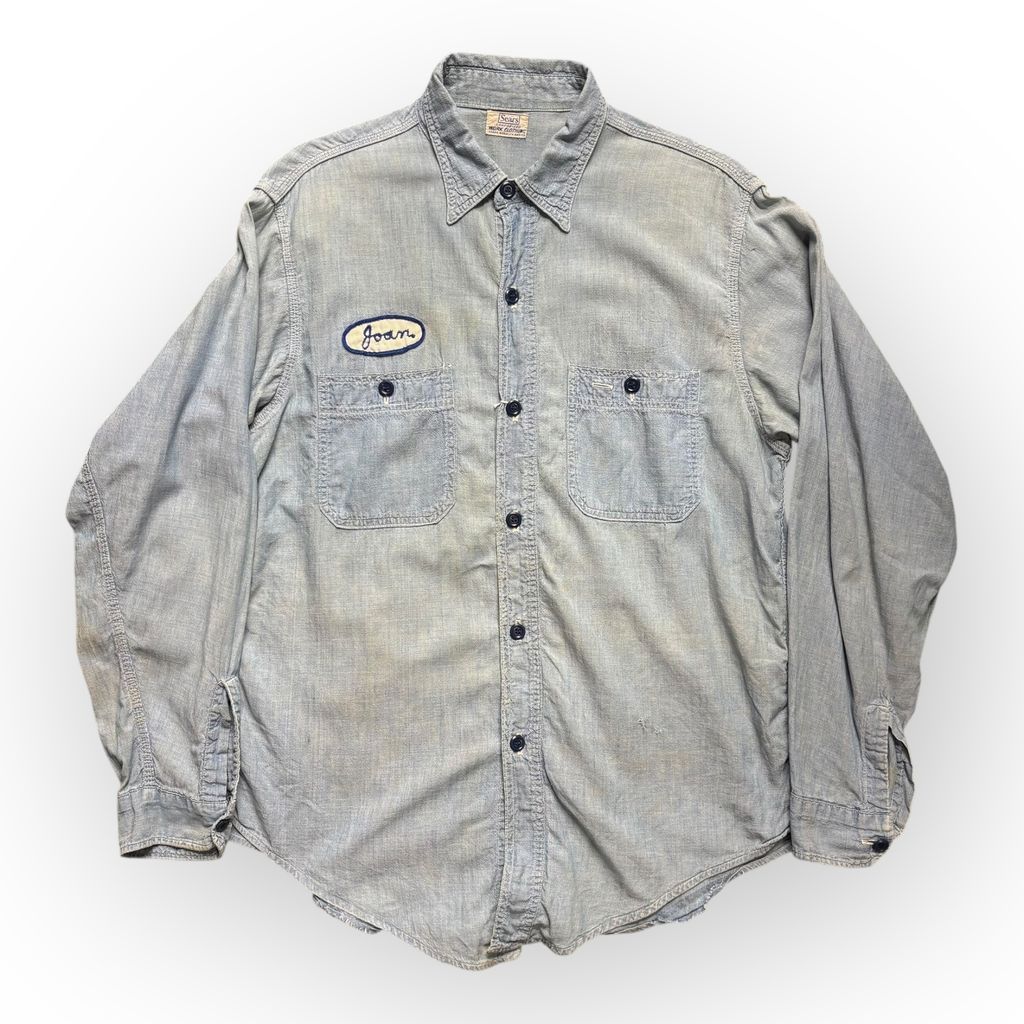 60's Sears シャンブレーシャツ ヴィンテージ シアーズ ワーク