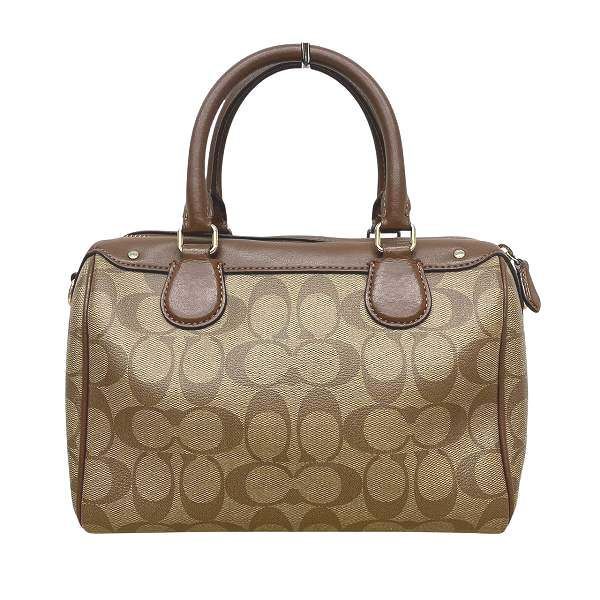 コーチ COACH シグネチャー F58312 ミニボストン バッグ ショルダーバッグ ハンドバッグ レディース