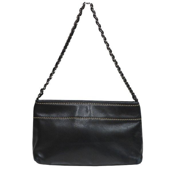 シャネル CHANEL ポーチ ラムスキン バッグ ハンドバッグ レディース