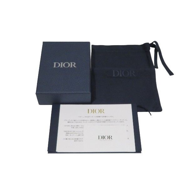 ディオール Dior オブリーク ジャガード マネークリップ 2つ折り財布