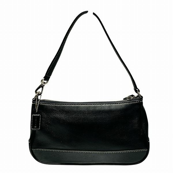 コーチ COACH 7785 ブラック ポーチ ワンハンドル バッグ ハンドバッグ