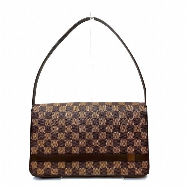 ルイヴィトン Louis Vuitton ダミエ エベヌ トライベッカ ロン N 51160 バッグ ショルダーバッグ ハンドバッグ レディース