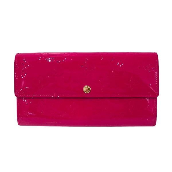 ルイヴィトン Louis Vuitton ヴェルニ ポルトフォイユ サラ M93633 長財布 レディース