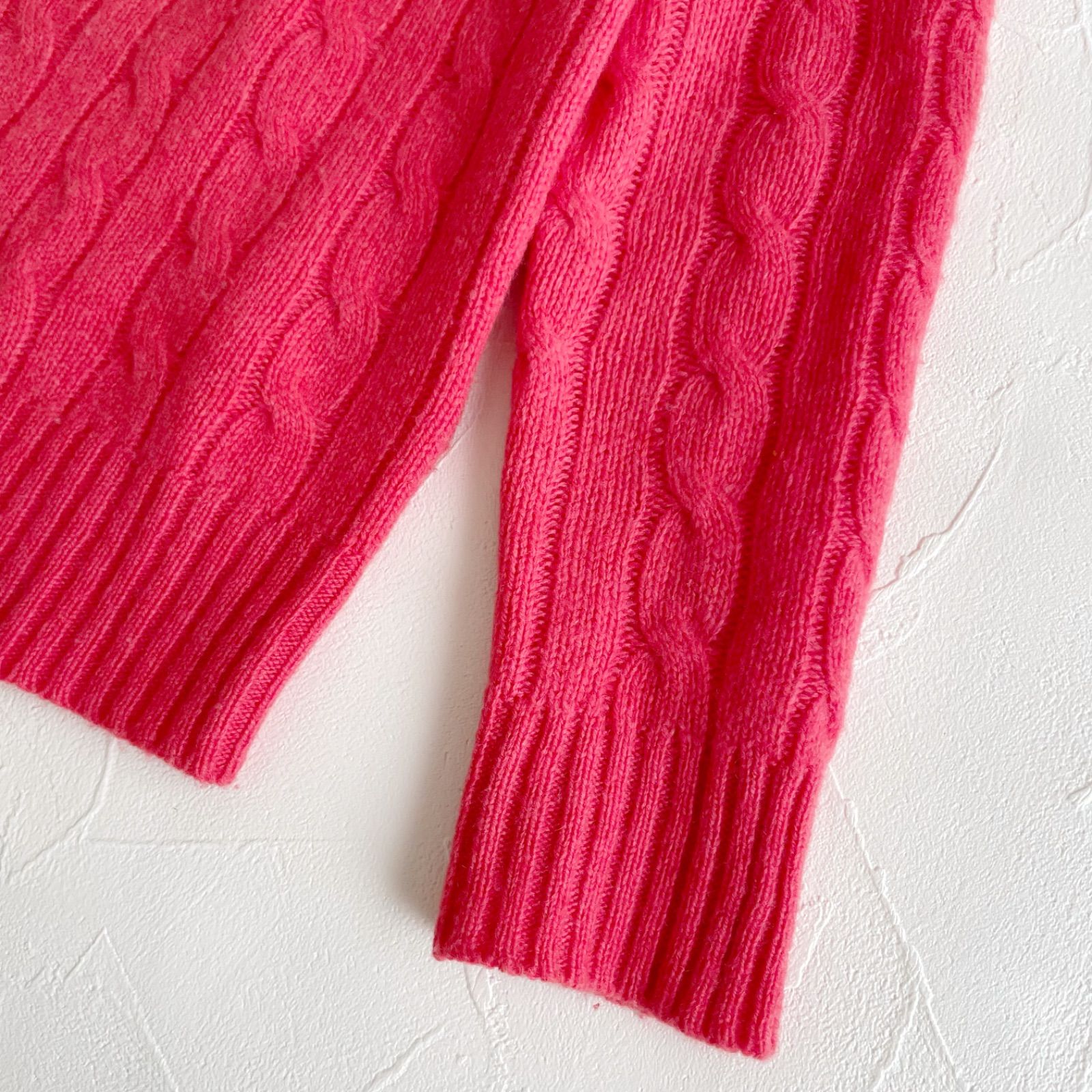 POLO RALPH LAUREN ポロ ラルフローレン カシミヤ混 ケーブル ニット