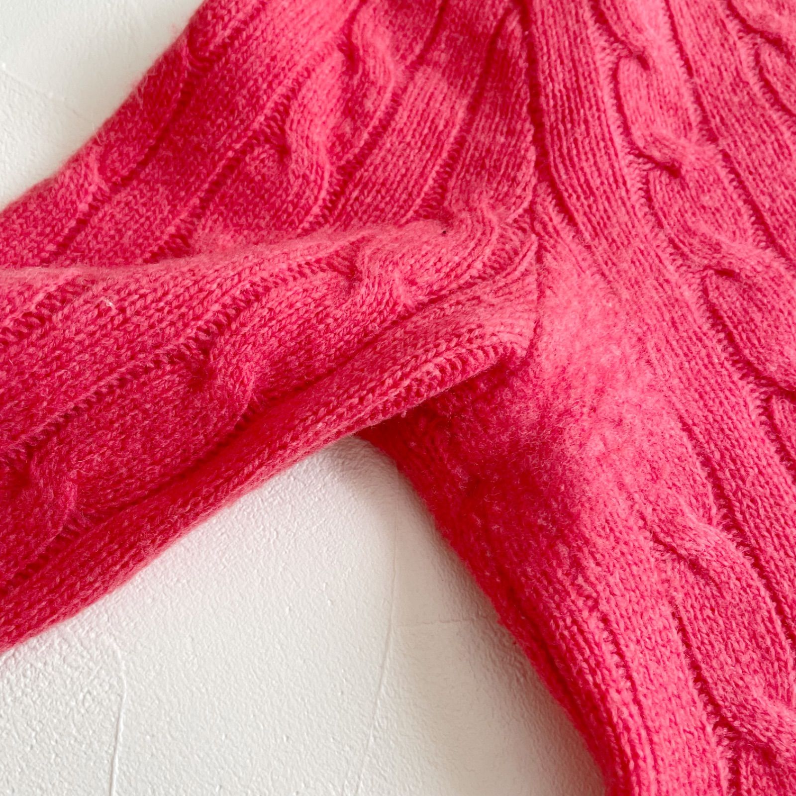 POLO RALPH LAUREN ポロ ラルフローレン カシミヤ混 ケーブル ニット