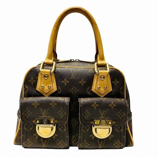 ルイヴィトン Louis Vuitton モノグラム マンハッタンPM M40026 バッグ ハンドバッグ レディース