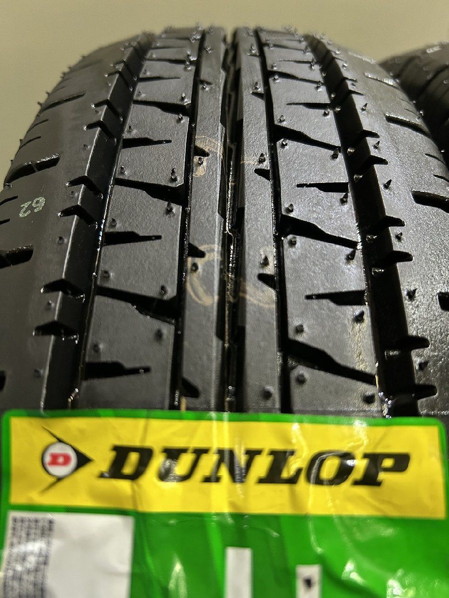 21年製 DUNLOP ENASAVE VAN 01 175 R 14 6 PR LT 14インチ 夏タイヤ 4本 バネット ボンゴ等 VTN 348