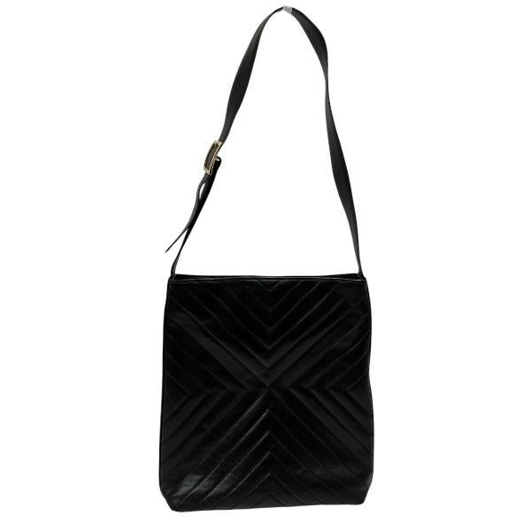 フェラガモ AU-21 8767 ブラック レザー バッグ ショルダーバッグ レディース