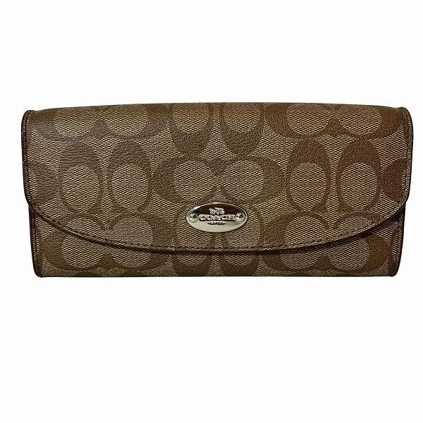 コーチ COACH シグネチャー F52601 長財布 レディース