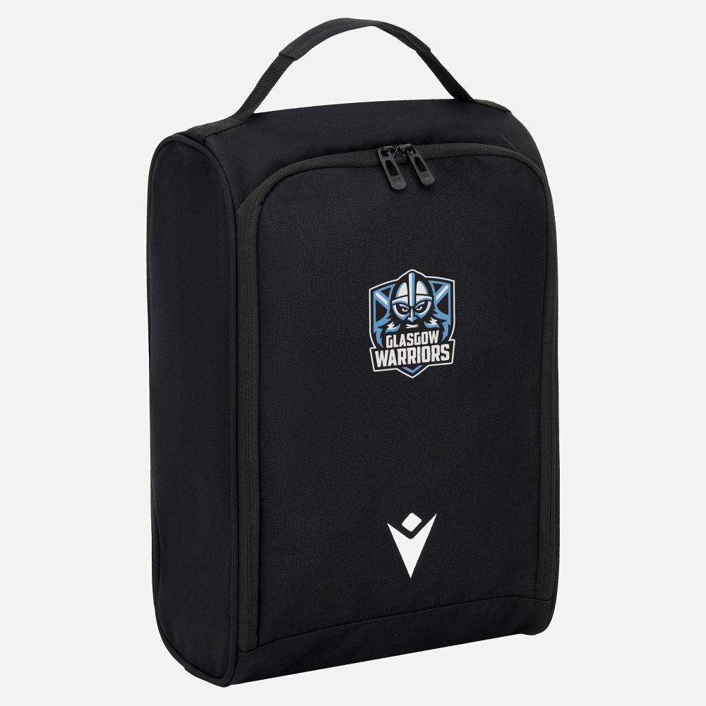 マクロン ラグビー グラスゴー ウォリアーズ 2025 2026 ブーツバッグ 黒 ブラック 公式モデル 日本未発売