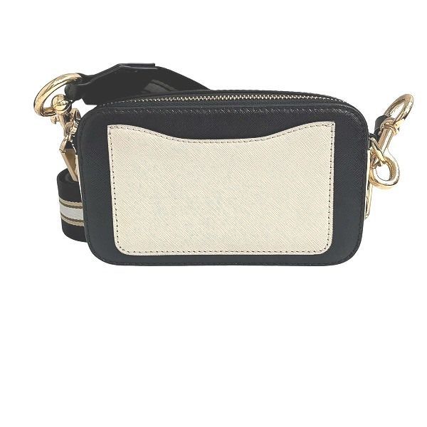 マーク ジェイコブス ブラック×アイボリー バッグ ショルダーバッグ レディース